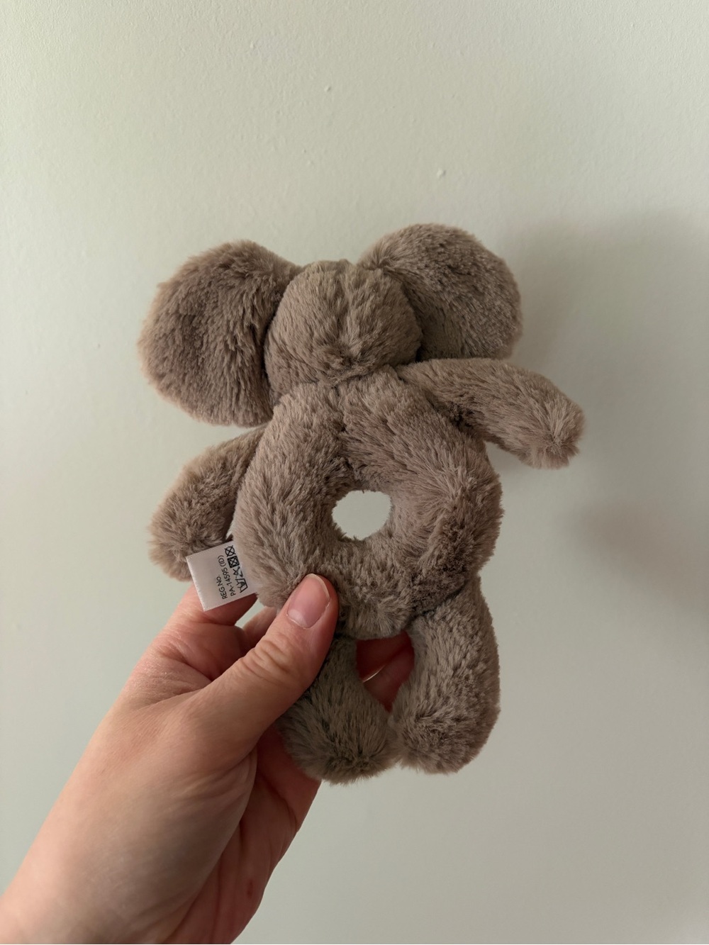 Jellycat smudge elephant rattle - Picture 4 of 6